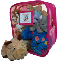Toy organization and toy storage like no other. The Toy Tamer Bag is toy storage reimagined and works wonders!